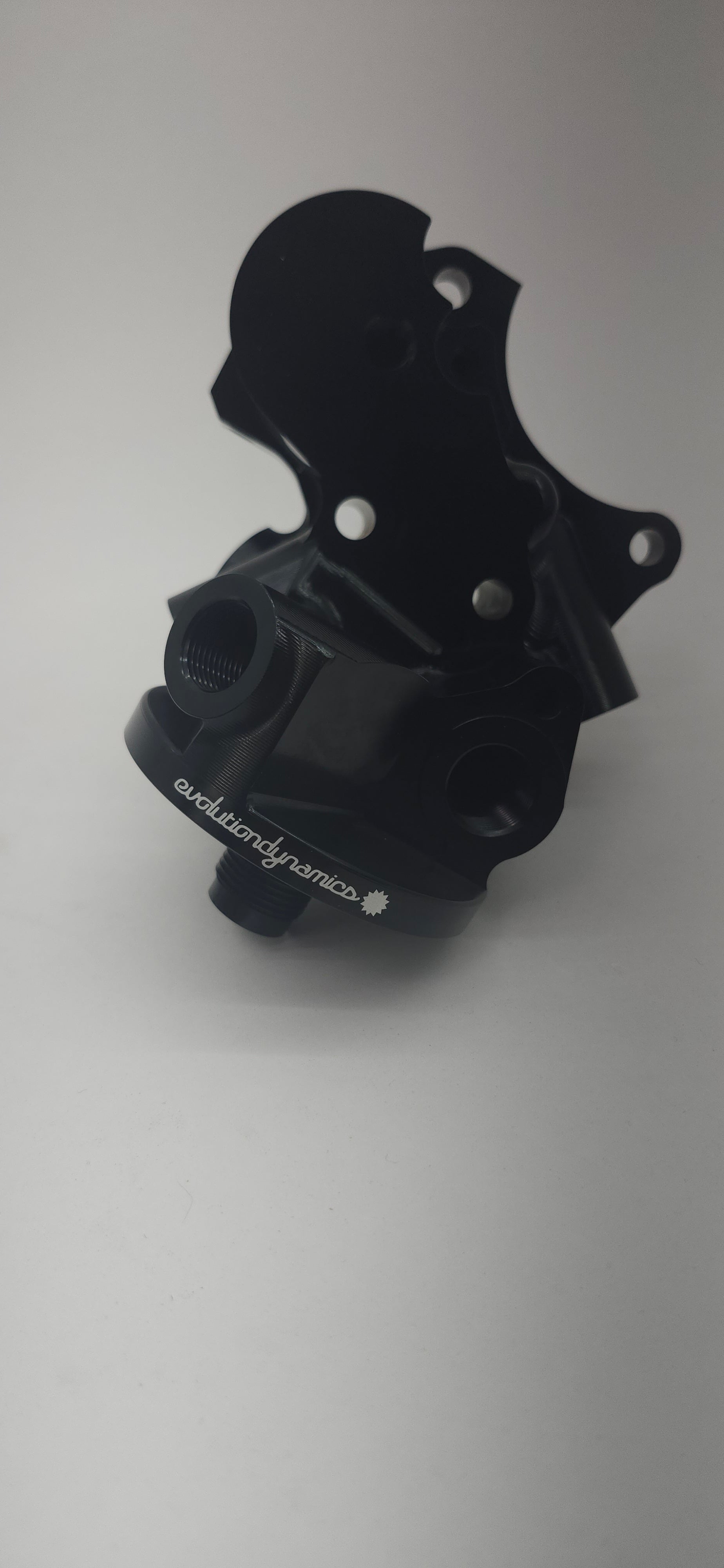 Evolution Dynamics  Billet Oil Filter Housing for Evo 8/9