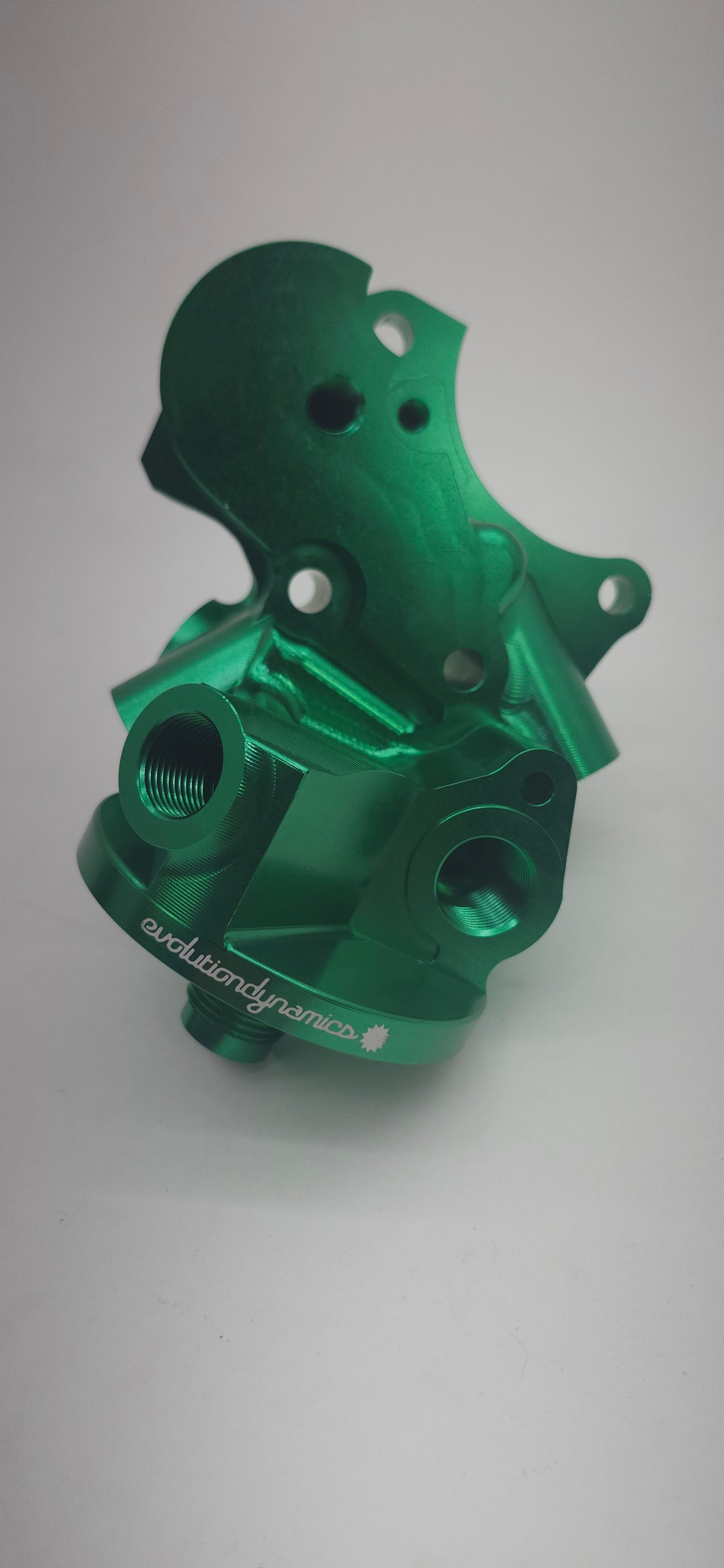 Evolution Dynamics  Billet Oil Filter Housing for Evo 8/9